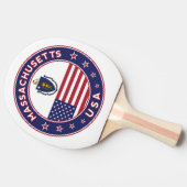 Raquette De Ping Pong Massachusetts (Côté)