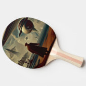 Raquette De Ping Pong Master danois SF (1) (Côté)