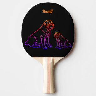 Raquette De Ping Pong Mastiff Pilou