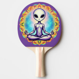 Raquette De Ping Pong Méditation galactique