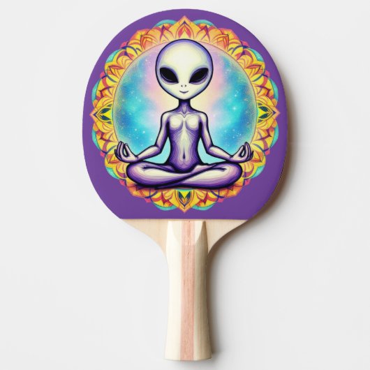 Raquette De Ping Pong Méditation galactique (Devant)