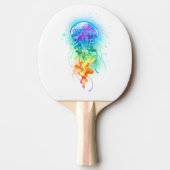 Raquette De Ping Pong Méduse arc-en-ciel (Devant)