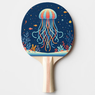 Raquette De Ping Pong méduse marine/plage/côtière