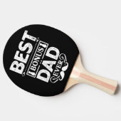 Raquette De Ping Pong Meilleur papa de bonification (Côté)