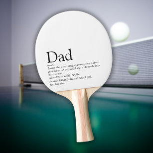 Raquette De Ping Pong Meilleur papa papa papa papa papa papa du monde Dé