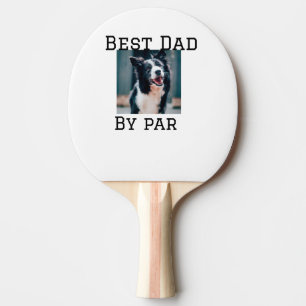 Raquette De Ping Pong Meilleur papa par par chien animal photo moderne s