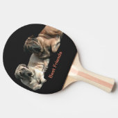 Raquette De Ping Pong Meilleurs amis des Mastiffs (Côté)