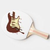 Raquette De Ping Pong Melting Chocolate Guitar (Côté)
