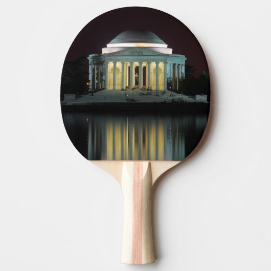 Raquette De Ping Pong Mémorial de Jefferson (Devant)