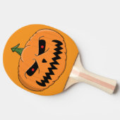 Raquette De Ping Pong Menacer Jack O'Lantern Halloween (Côté)