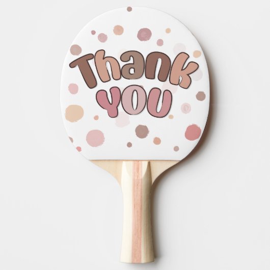 Raquette De Ping Pong Merci (Devant)