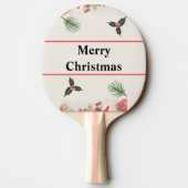 Raquette De Ping Pong Merry Christmas Best Ping Pong paddles (Dos)