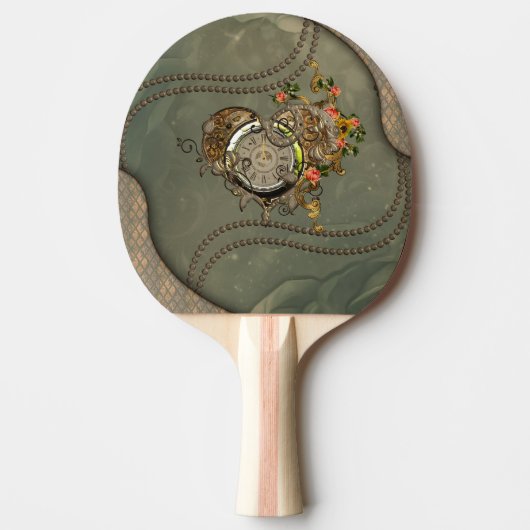 Raquette De Ping Pong Merveilleuse horloge vapeur (Devant)