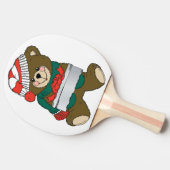 RAQUETTE DE PING PONG "MERY NOËL" TEDDDY BEAR (Côté)