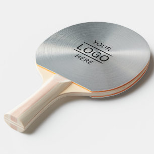 Raquette De Ping Pong Métal argenté personnalisé