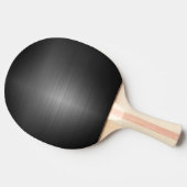 Raquette De Ping Pong Métal en acier inoxydable noir (Côté)