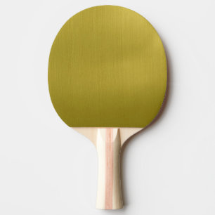 Raquette De Ping Pong Métallique d'or