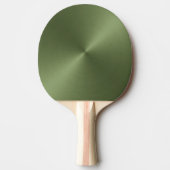 Raquette De Ping Pong Métallique verte (Devant)