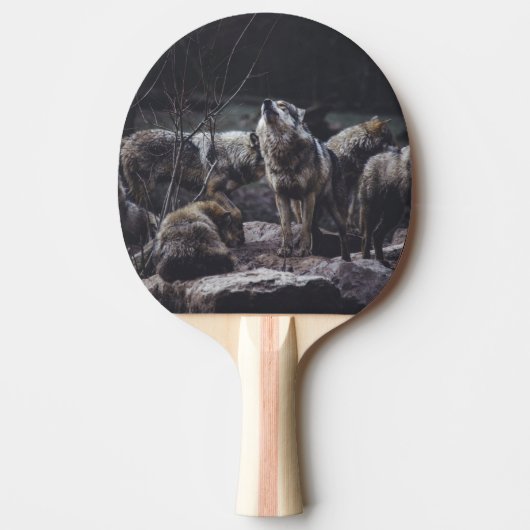Raquette De Ping Pong Meute de loups (Devant)