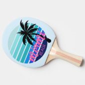 Raquette De Ping Pong Miami Beach (Côté)