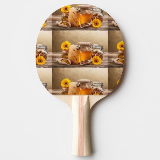 Raquette De Ping Pong Miel (Devant)