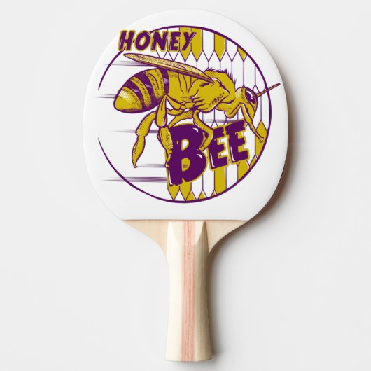 Raquette De Ping Pong Miel Bee Beehive (Devant)