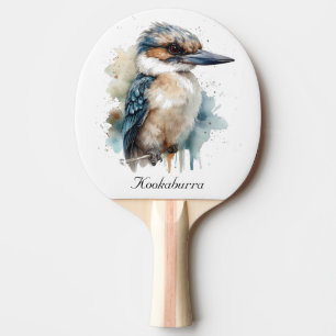 Raquette De Ping Pong Mignon Kookaburra sur une branche, personnalisé