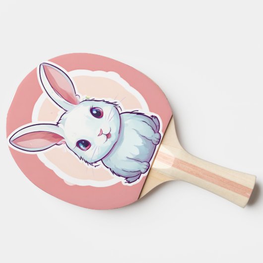 Raquette De Ping Pong mignon lapin Ping Paddle (Côté)