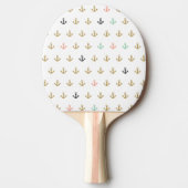 Raquette De Ping Pong Mini motif d'Ancre (Devant)