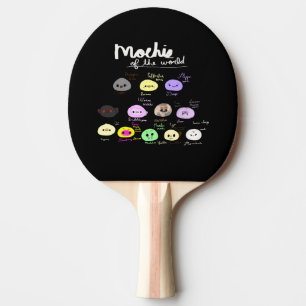 Raquette De Ping Pong Mochis du monde Mignons Drôles