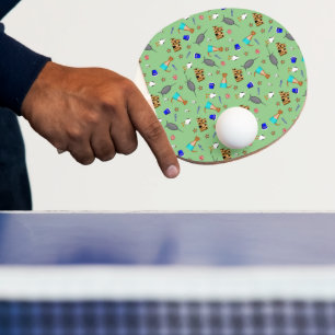 Raquette De Ping Pong Modèle de vacances d'été à la plage d'Oliver la lo