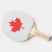 Raquette De Ping Pong Modèle Knit Maple Leaf Tricot Motif (Côté)