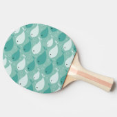 Raquette De Ping Pong modelez avec les poissons 2 (Côté)