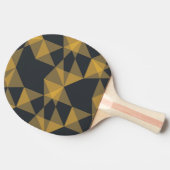 Raquette De Ping Pong Modern, abstract, urban geometric triangle pattern (Côté)