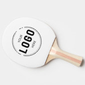 Raquette De Ping Pong Moderne Ajouter Votre Logo Entreprise Marquée (Côté)