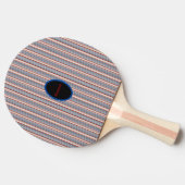 Raquette De Ping Pong Moderne Chic Rayé (Côté)