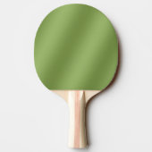 Raquette De Ping Pong Moderne mignon Solide dégradé vert motif d'onde (Dos)
