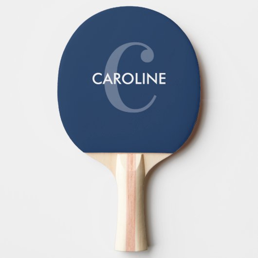 Raquette De Ping Pong Moderne simple classique première marine bleu (Devant)