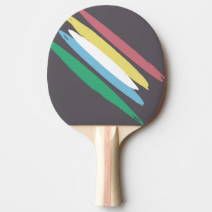 Raquette De Ping Pong Mois de juillet de la fierté du handicap Couleurs