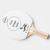 Raquette De Ping Pong Momma Goose Natation (Côté)