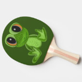 Raquette De Ping Pong Mon ami Green Frog (Côté)