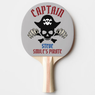 Raquette De Ping Pong Mon capitaine   International Talk Like a Pirate d
