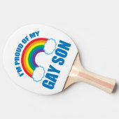Raquette De Ping Pong Mon fils gay (Côté)