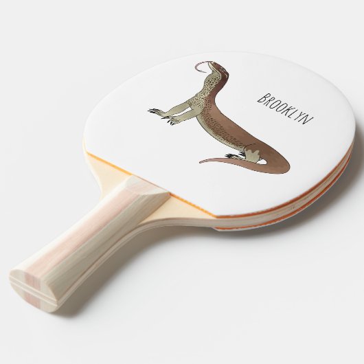 Raquette De Ping Pong Monitor lizard (Devant Angle)
