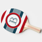 Raquette De Ping Pong Monogram design (Côté)