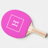 Raquette De Ping Pong Monogram initial (Côté)