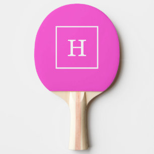 Raquette De Ping Pong Monogram initial