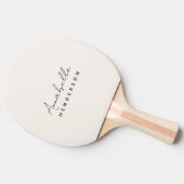 Raquette De Ping Pong Monogram neutre | Minimalist stylish (Côté)