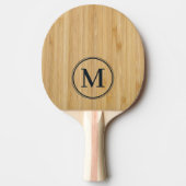 Raquette De Ping Pong Monogramme Bamboo Foncé (Devant)