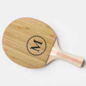 Raquette De Ping Pong Monogramme Bamboo Foncé (Côté)